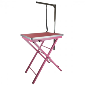 Topmast Showtime Grooming Table - Adjustable - Foldable - Pink - 60 x 45 x 82 cm