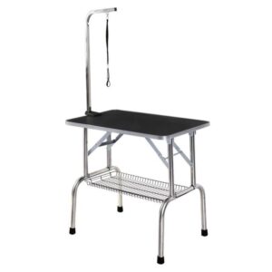Topmast Grooming Table GroomEase XL - Non Slip Surface - Single Grooming Arm - 90 x 60 x 80 cm