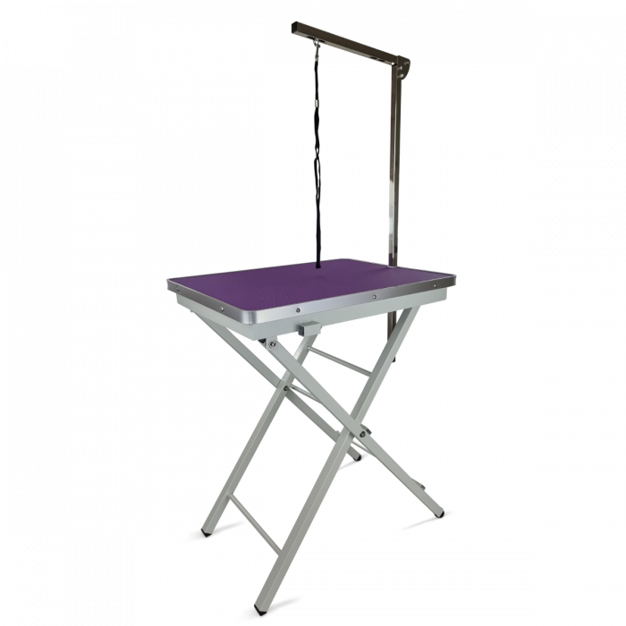 Topmast Grooming Table Showtime - Adjustable - Foldable - Purple - 60 x 45 x 82 cm