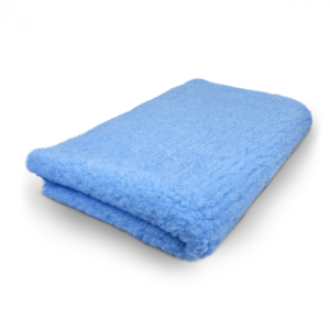 Vet Bed - Bright Blue plain - Non Sip - 100 x 75 cm
