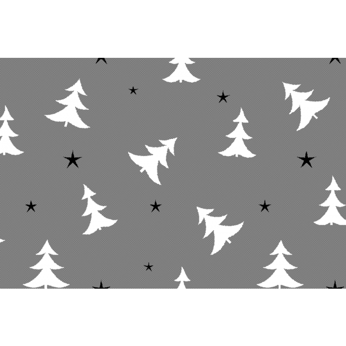 Vet bed Starry Pine - Non Slip Dog Mat - Gray - 150 x 100 cm