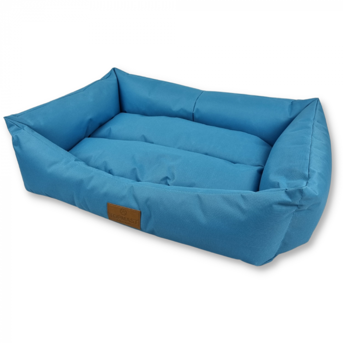 Topmast Dog Bed - Waterproof Line - Aqua - Size M - 62 x 44 x 22 cm