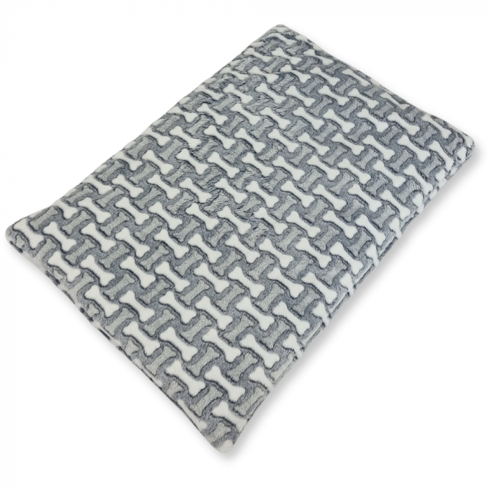 Wellness Fleece - Dog Mat - Little Bones - Microfibre Fleece - 70 x 50 cm