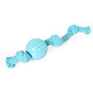 Topmast Knots - Floss Rope with Ball - Blue - 8 x 47 cm